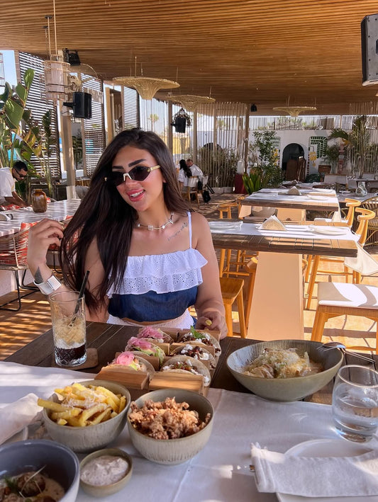 elegant two-piece dress