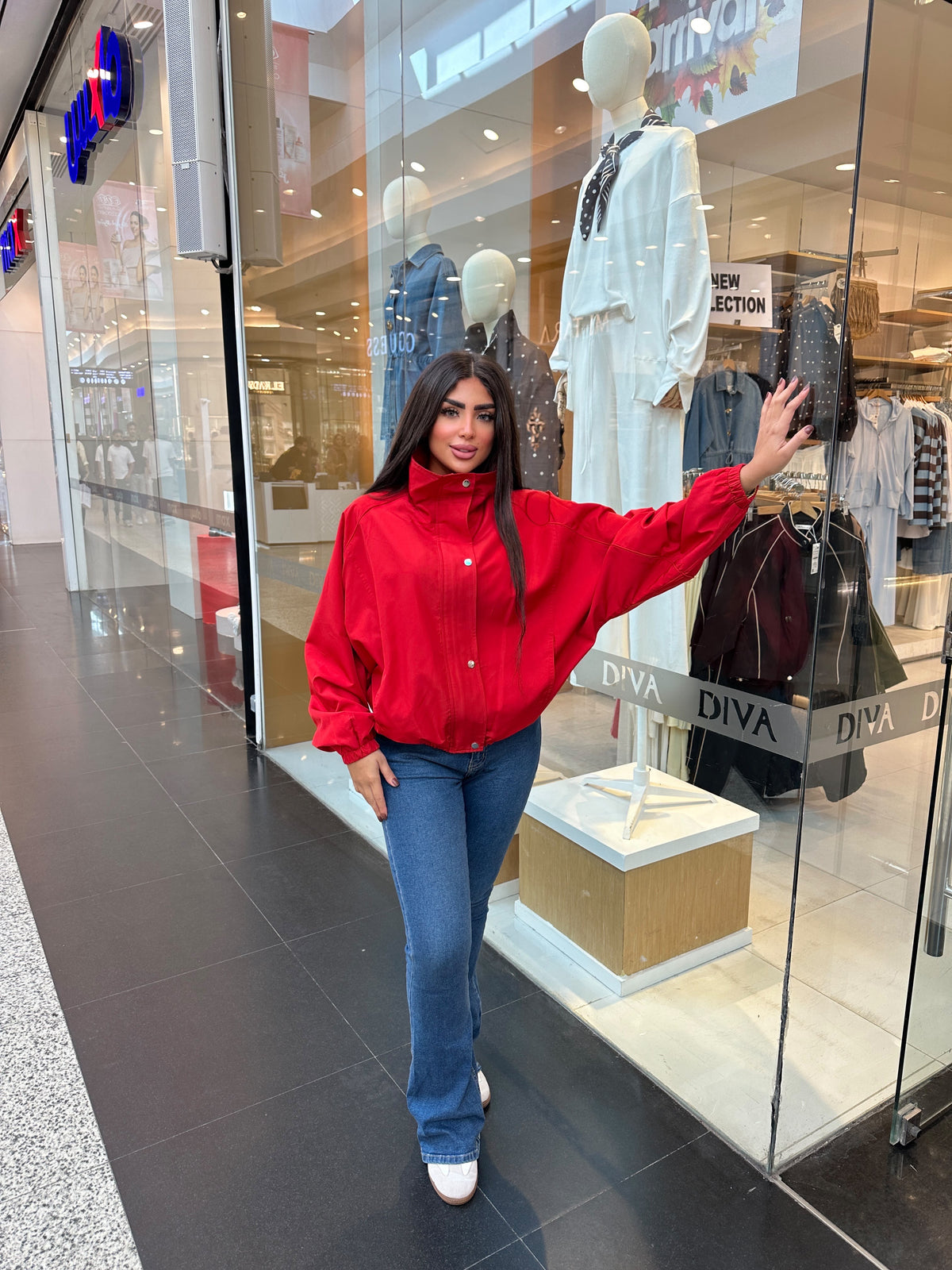 Oversized waterproof jacket
