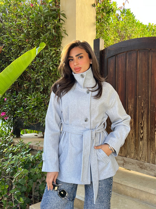 wool short coat