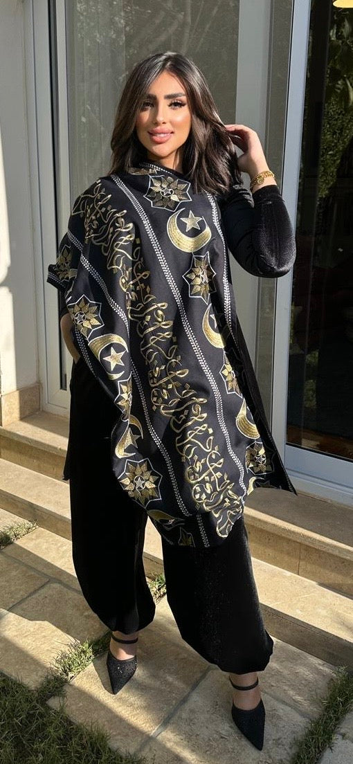 Ramadan embroidered shawl