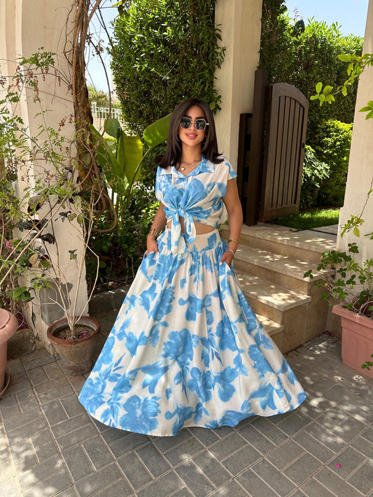 Blue Bloom Summer Set