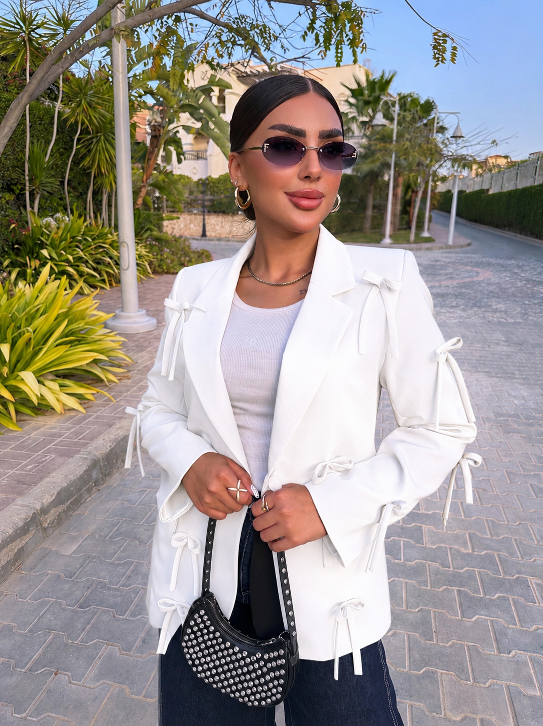 ribbons blazer