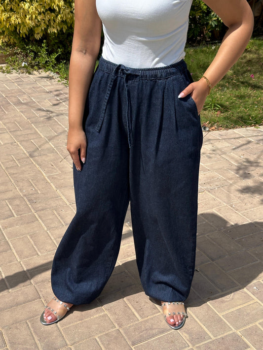 Ballon Denim Pants