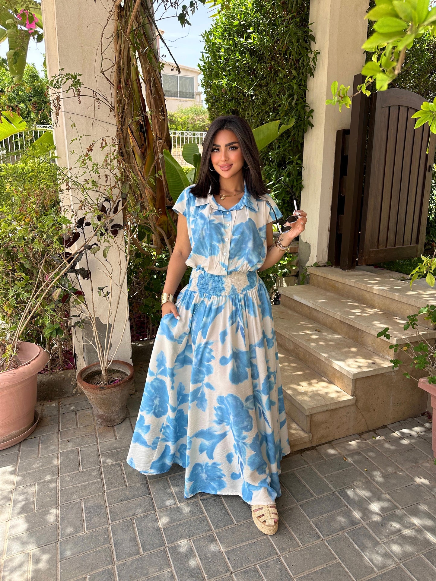 Blue Bloom Summer Set