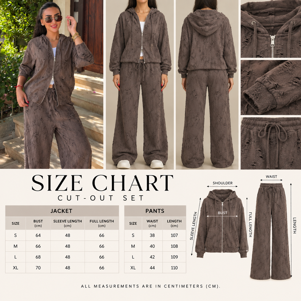 Size Guide - Cut-Out set
