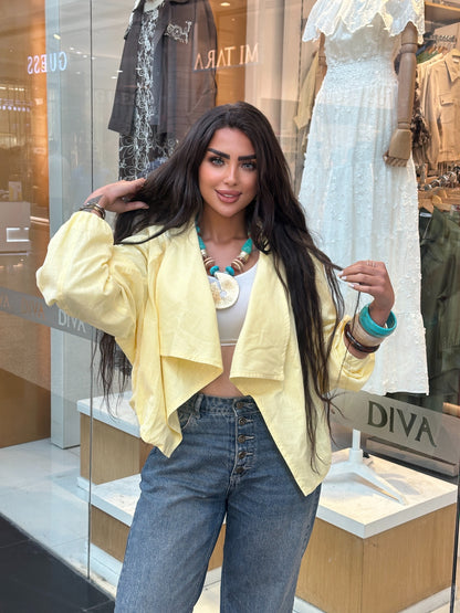 Linen summer jacket