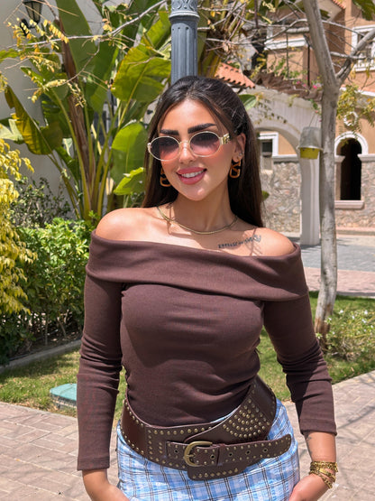 Off shoulder top