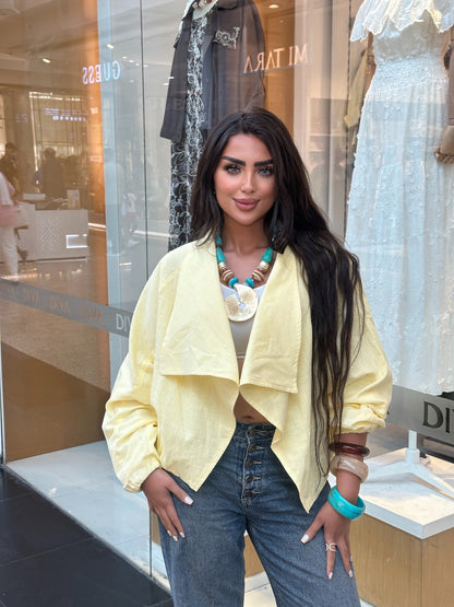 Linen summer jacket
