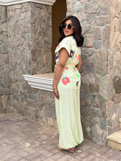 Linen Bloom Wrap Set