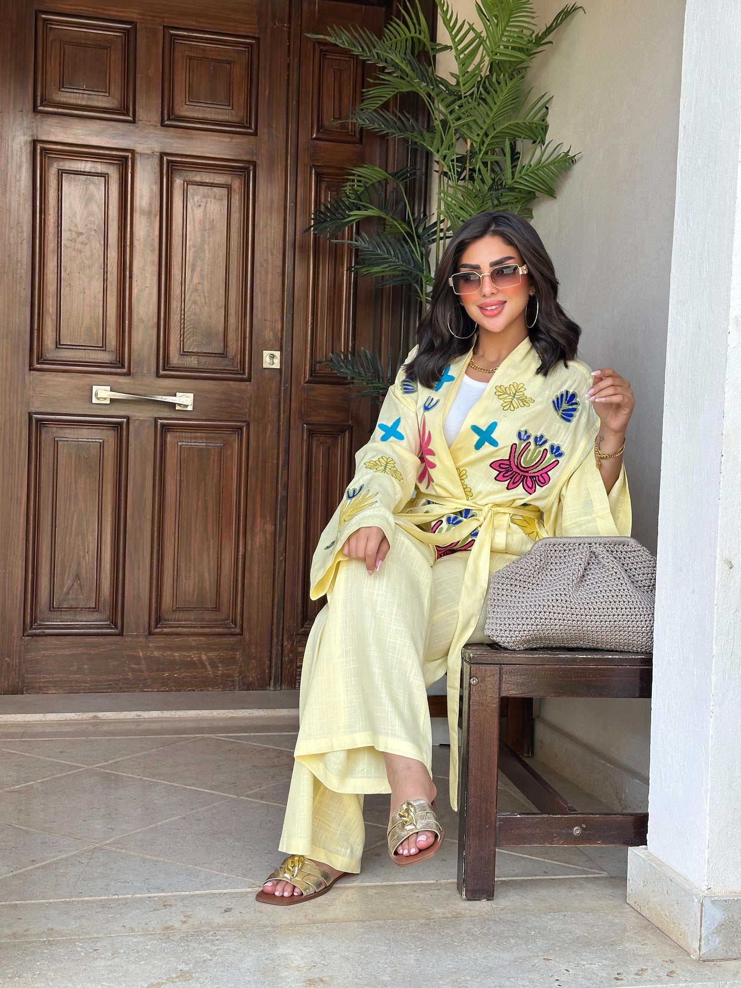 Floral Linen Set