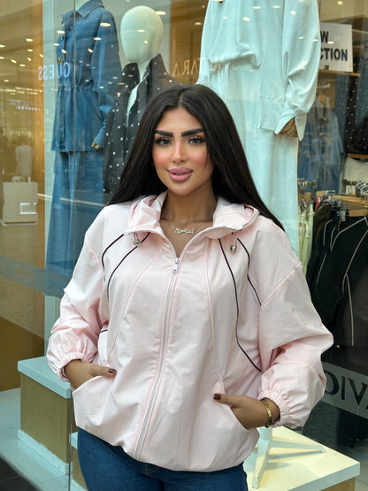 Hoodie waterproof jacket