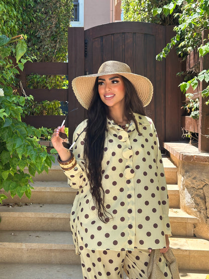Polka dot set
