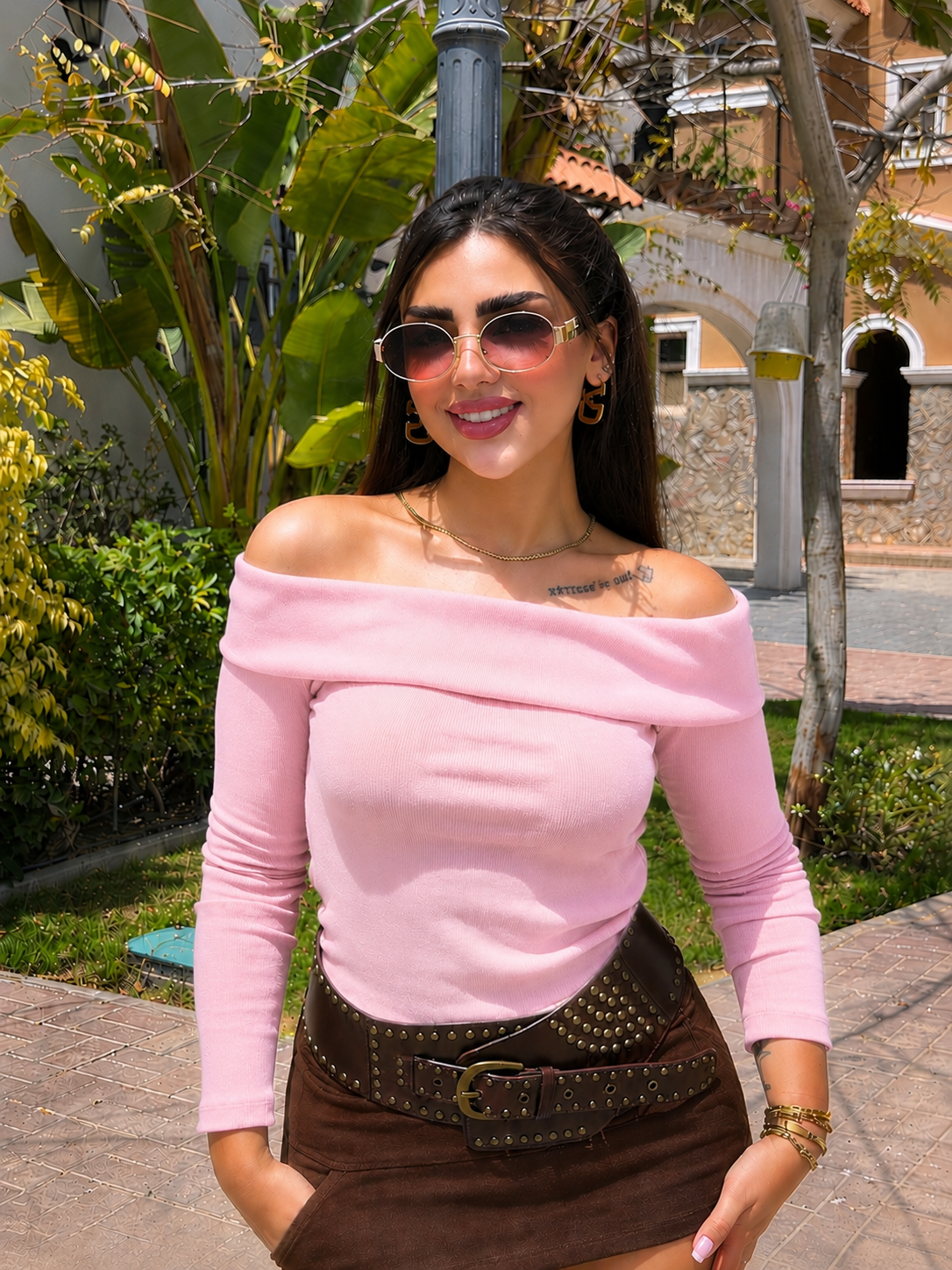 Off shoulder top
