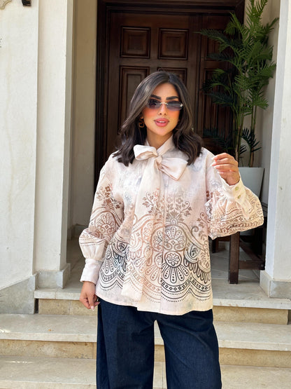 Tie Neck Blouse