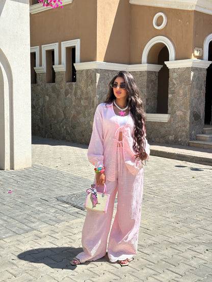 cotton embroidered set