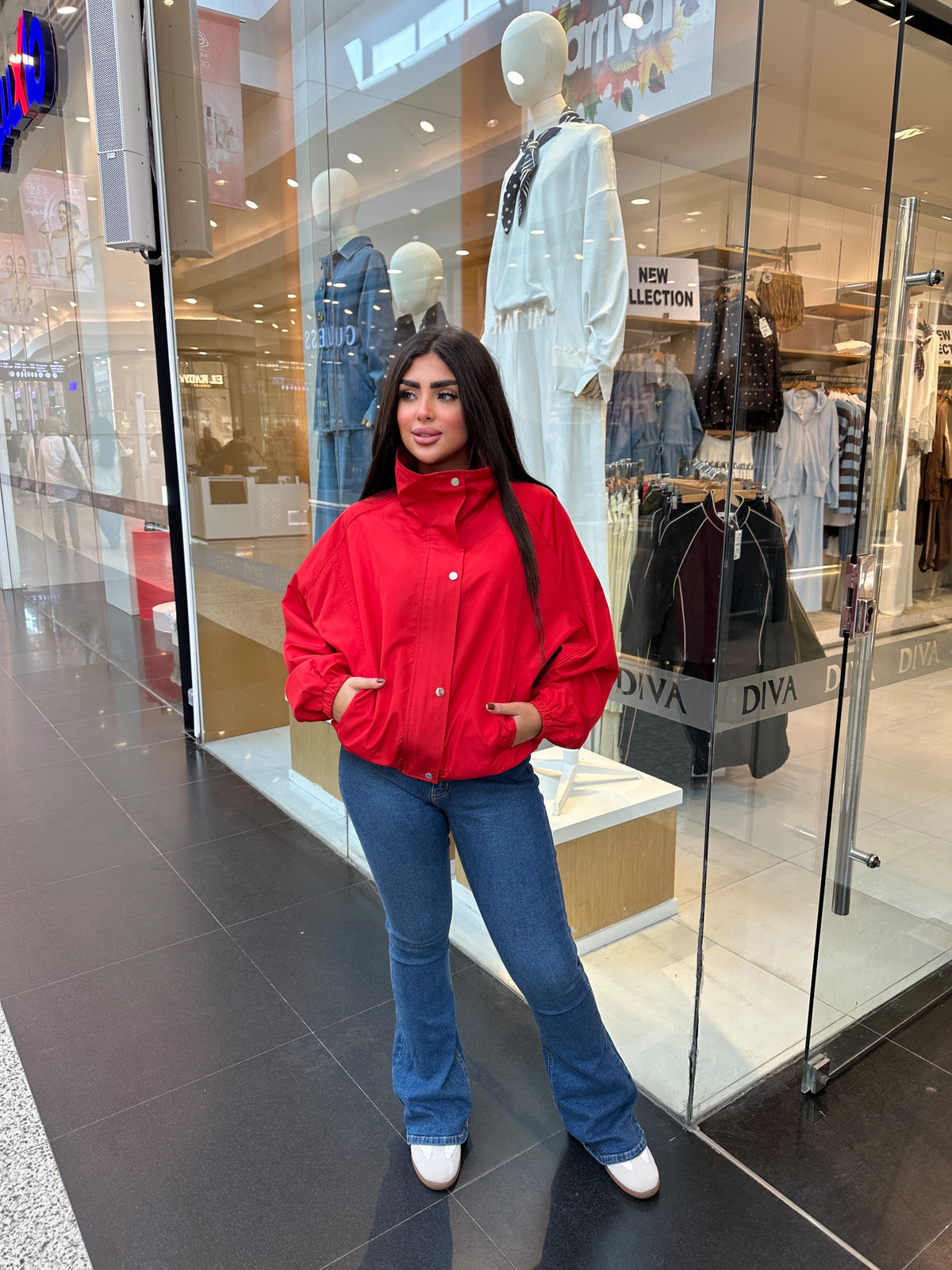 Oversized waterproof jacket