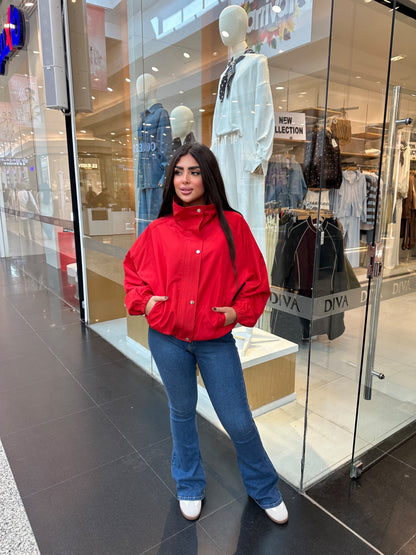 Oversized waterproof jacket