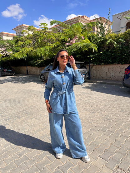 Bee denim set