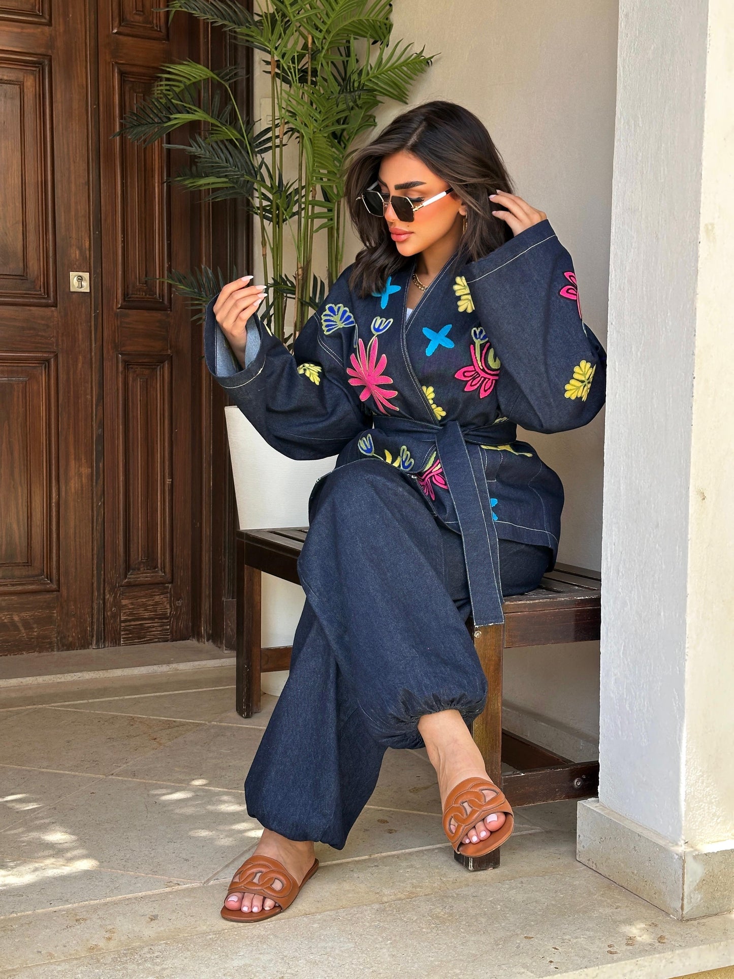 Ballon Denim Pants