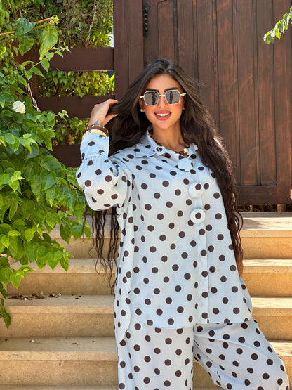 Polka dot set