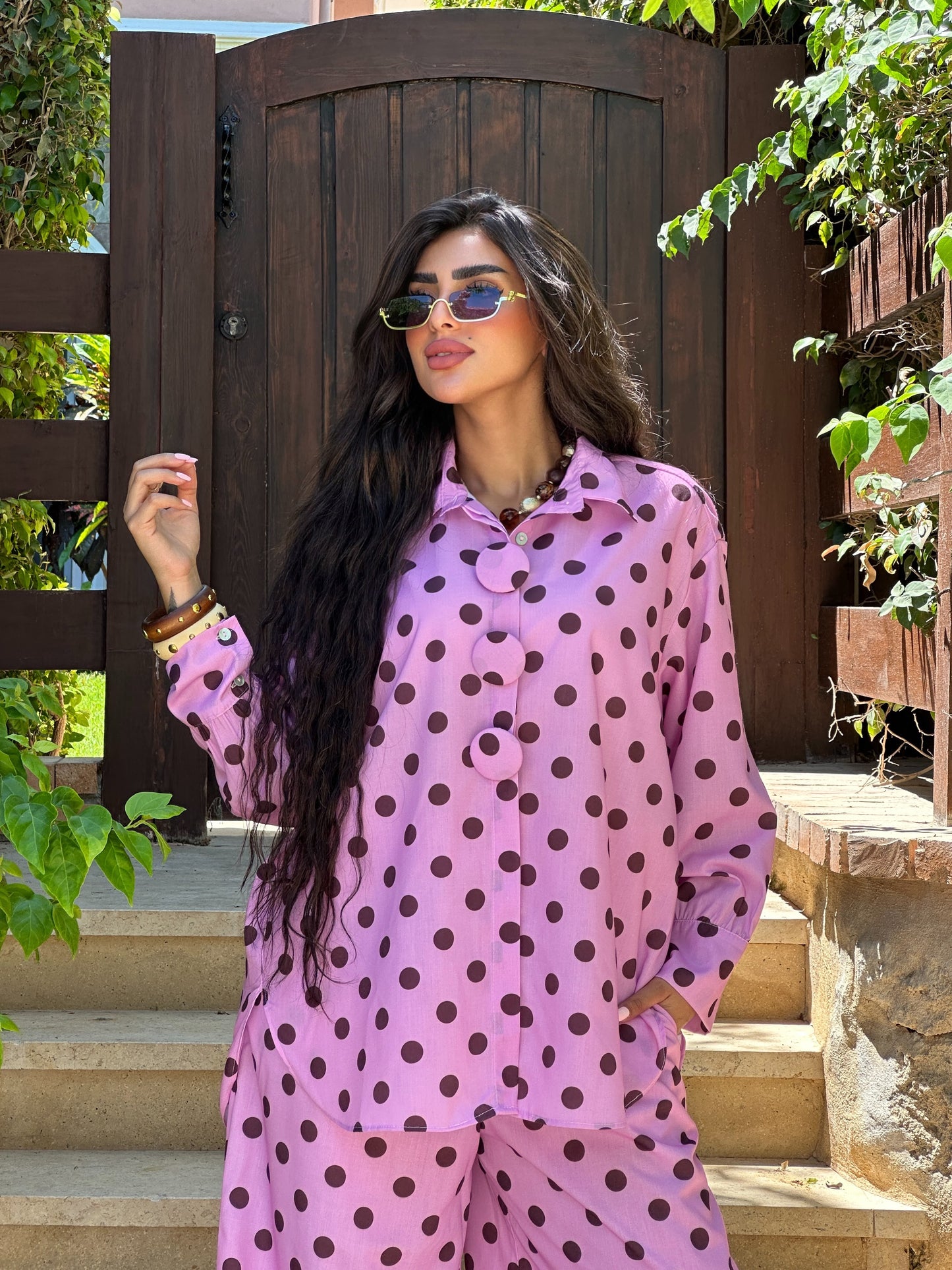 Polka dot set