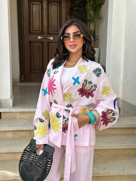 Floral Linen Set