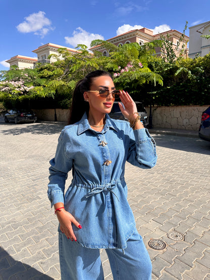 Bee denim set