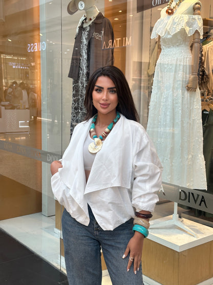 Linen summer jacket