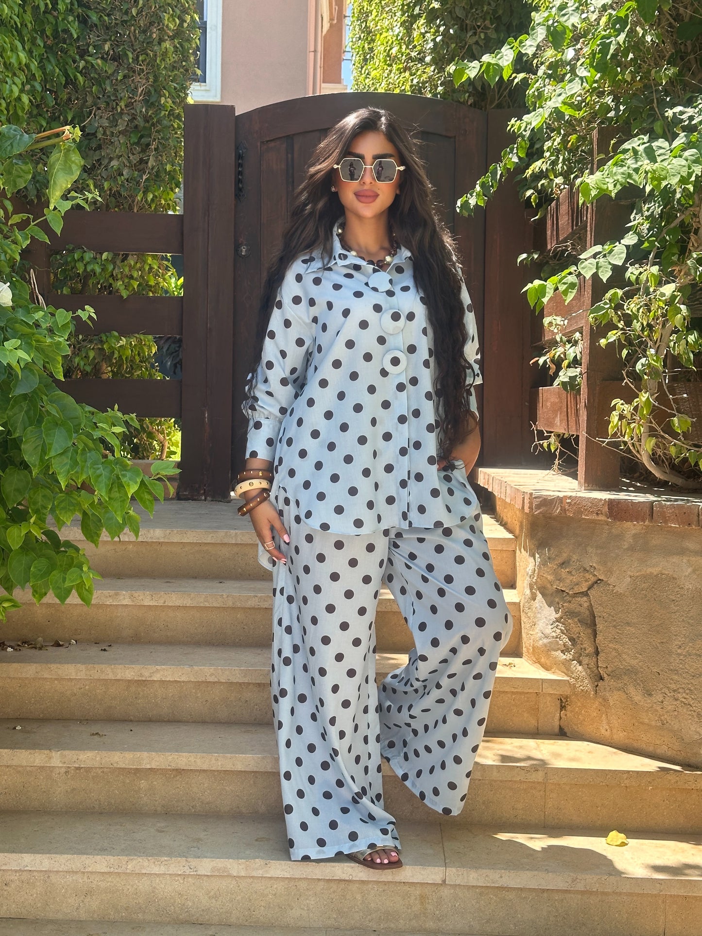 Polka dot set