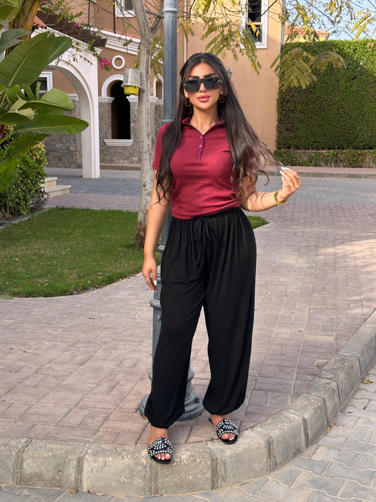 flowy ballon pants