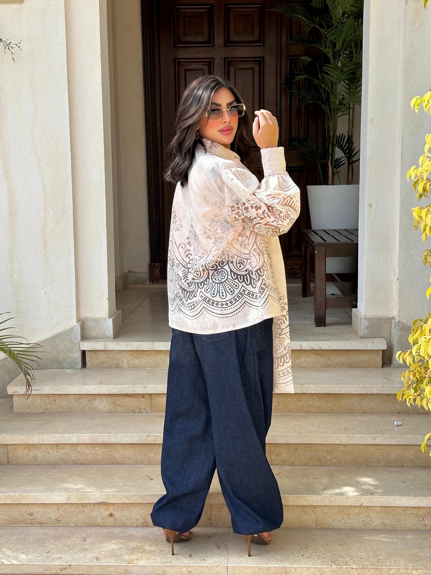 Tie Neck Blouse