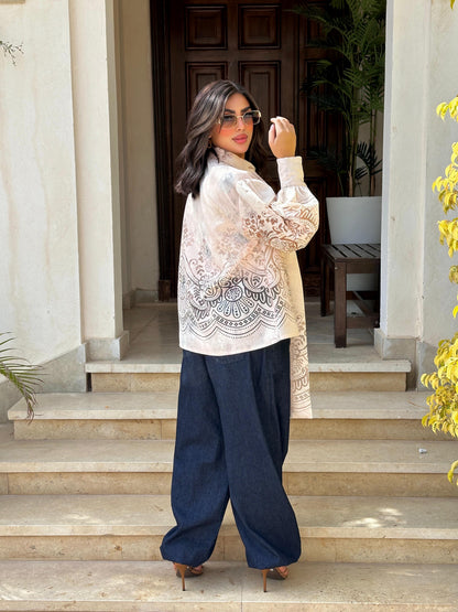 Tie Neck Blouse