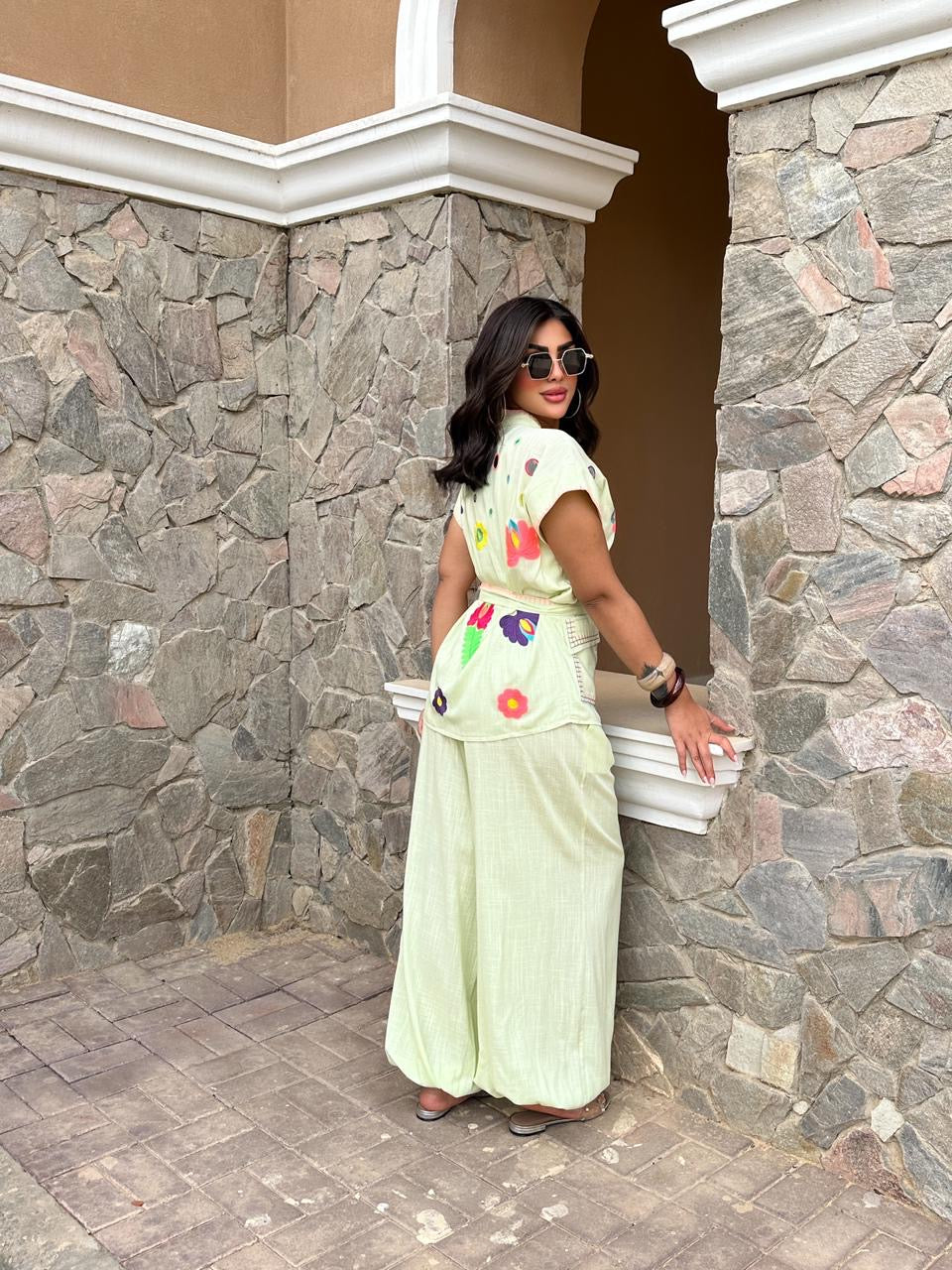 Linen Bloom Wrap Set
