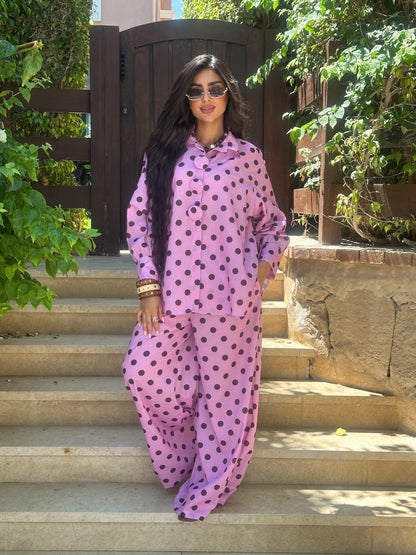 Polka dot set