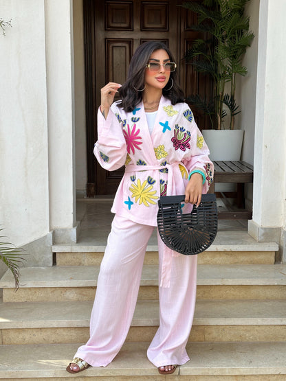 Floral Linen Set