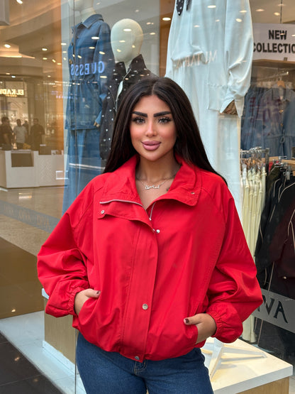 Oversized waterproof jacket