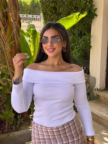 Off shoulder top