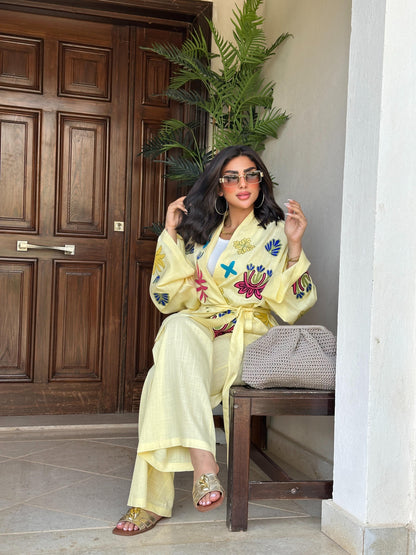 Floral Linen Set