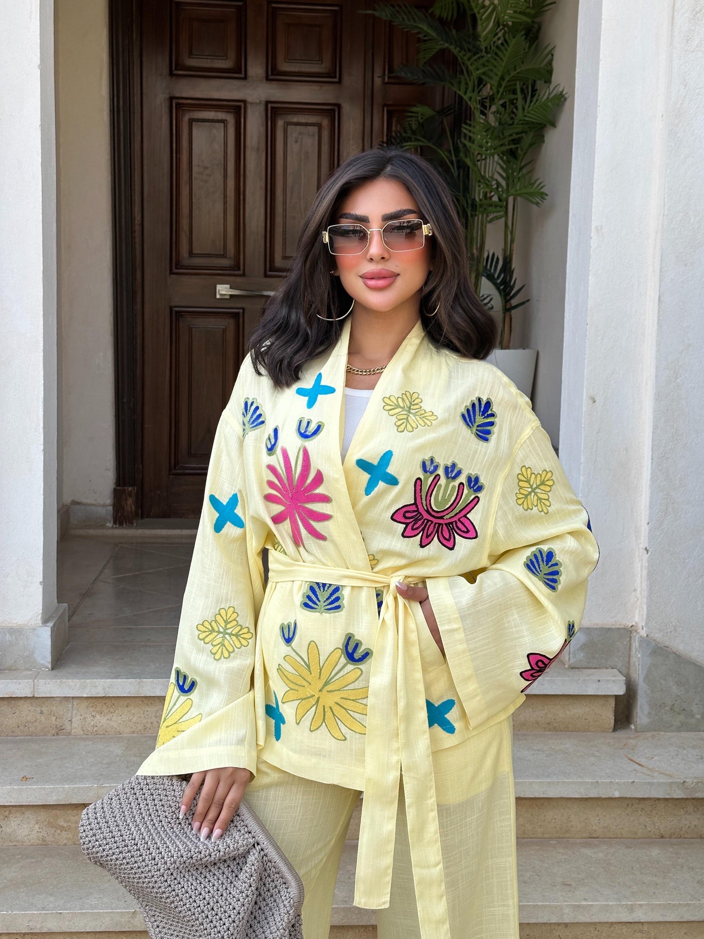 Floral Linen Set