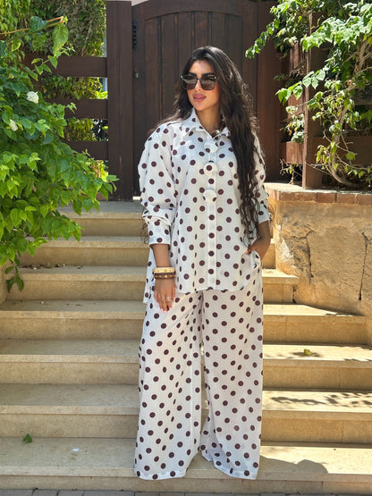 Polka dot set