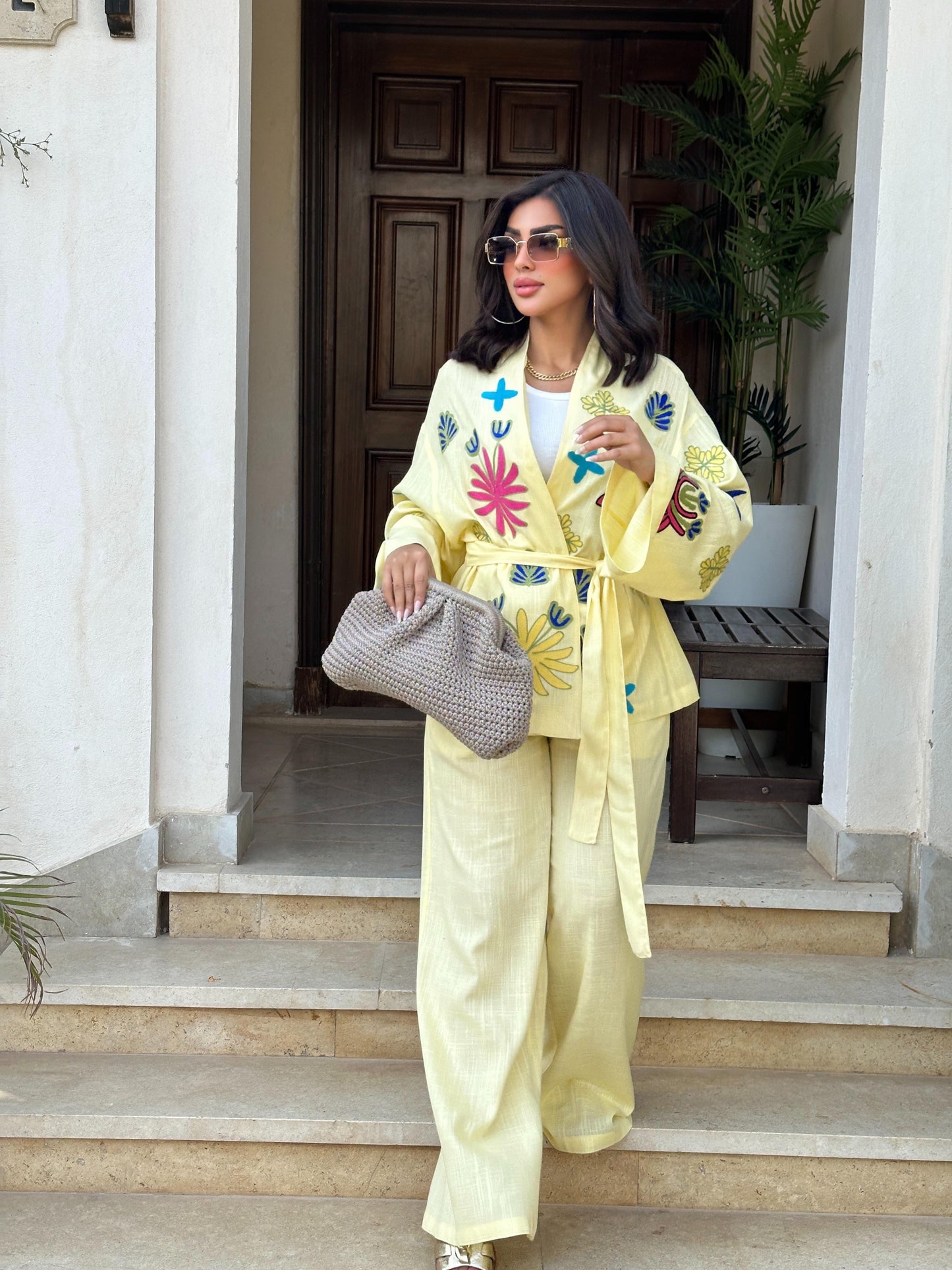 Floral Linen Set