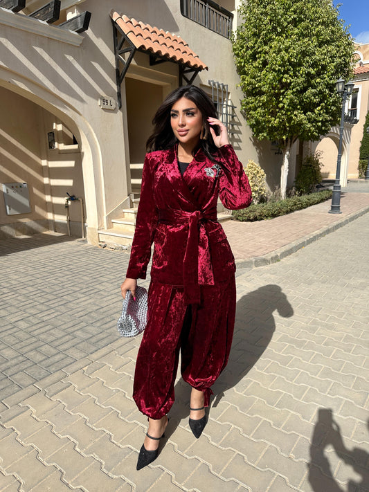 Velvet pants