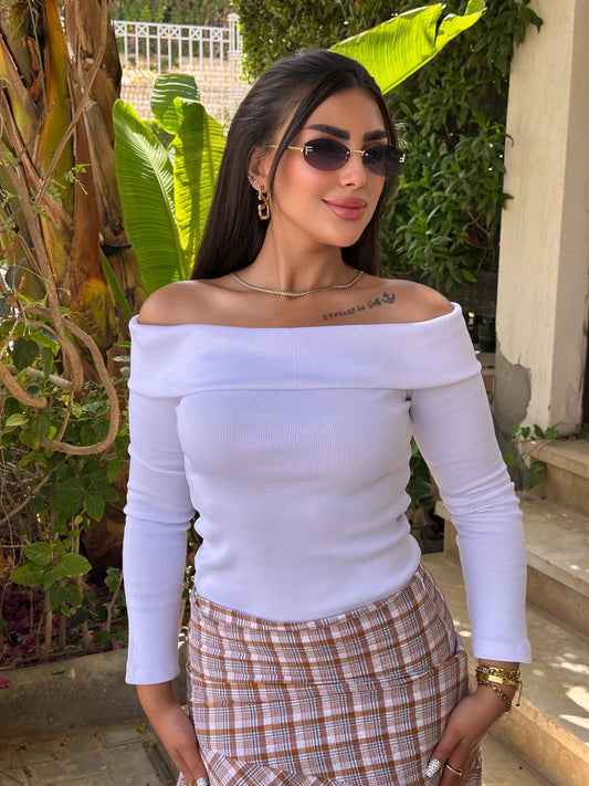 Off shoulder top