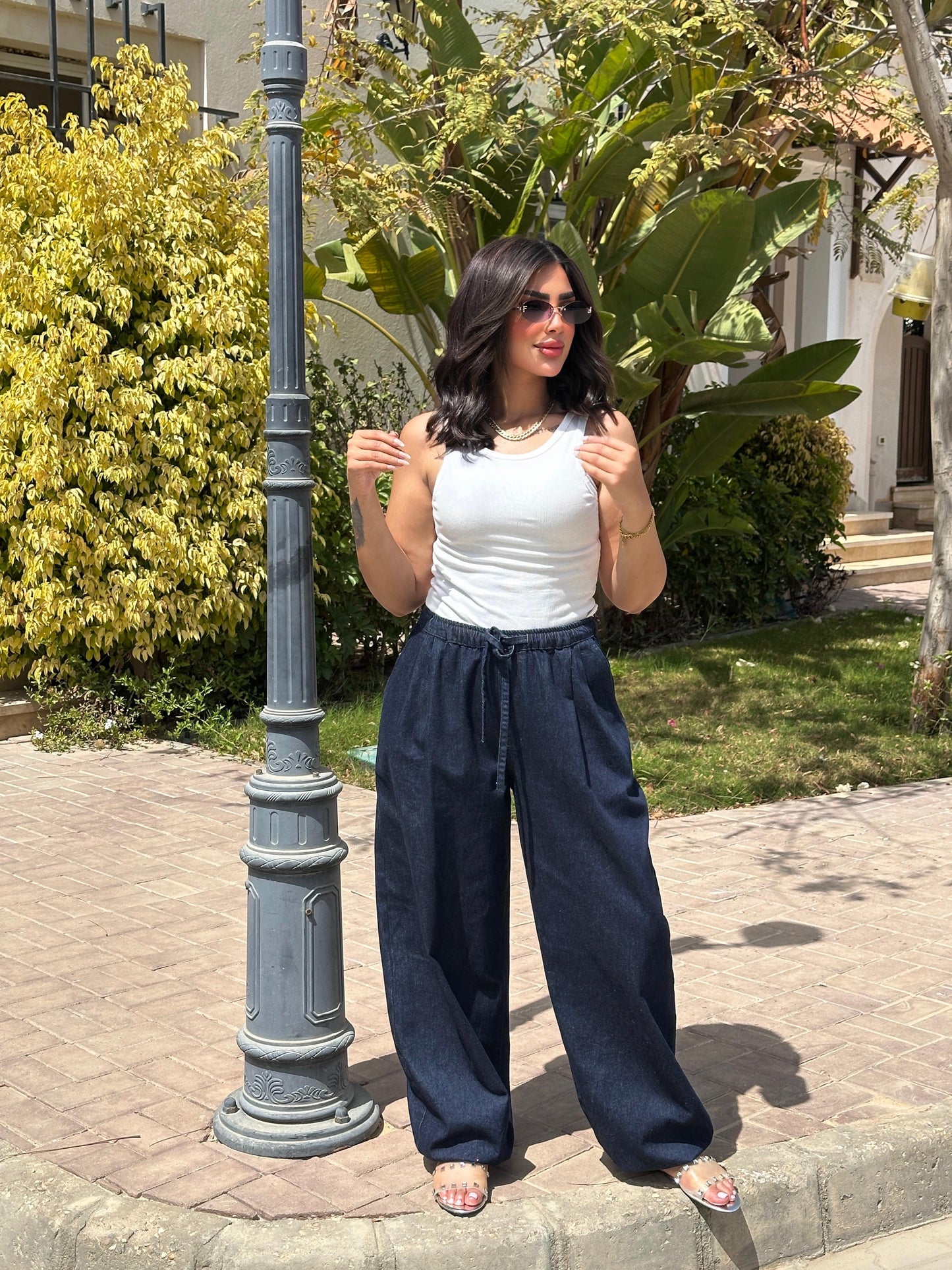Ballon Denim Pants