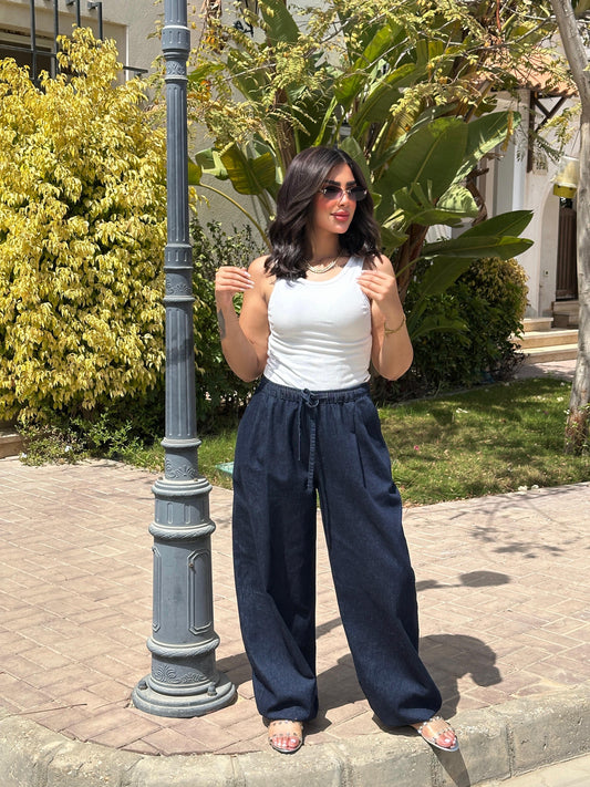 Ballon Denim Pants