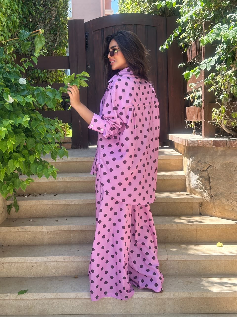 Polka dot set