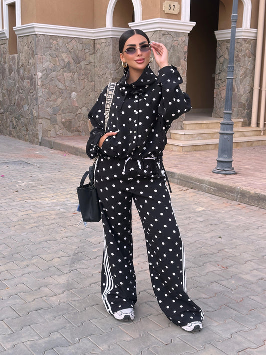 polka dot pants