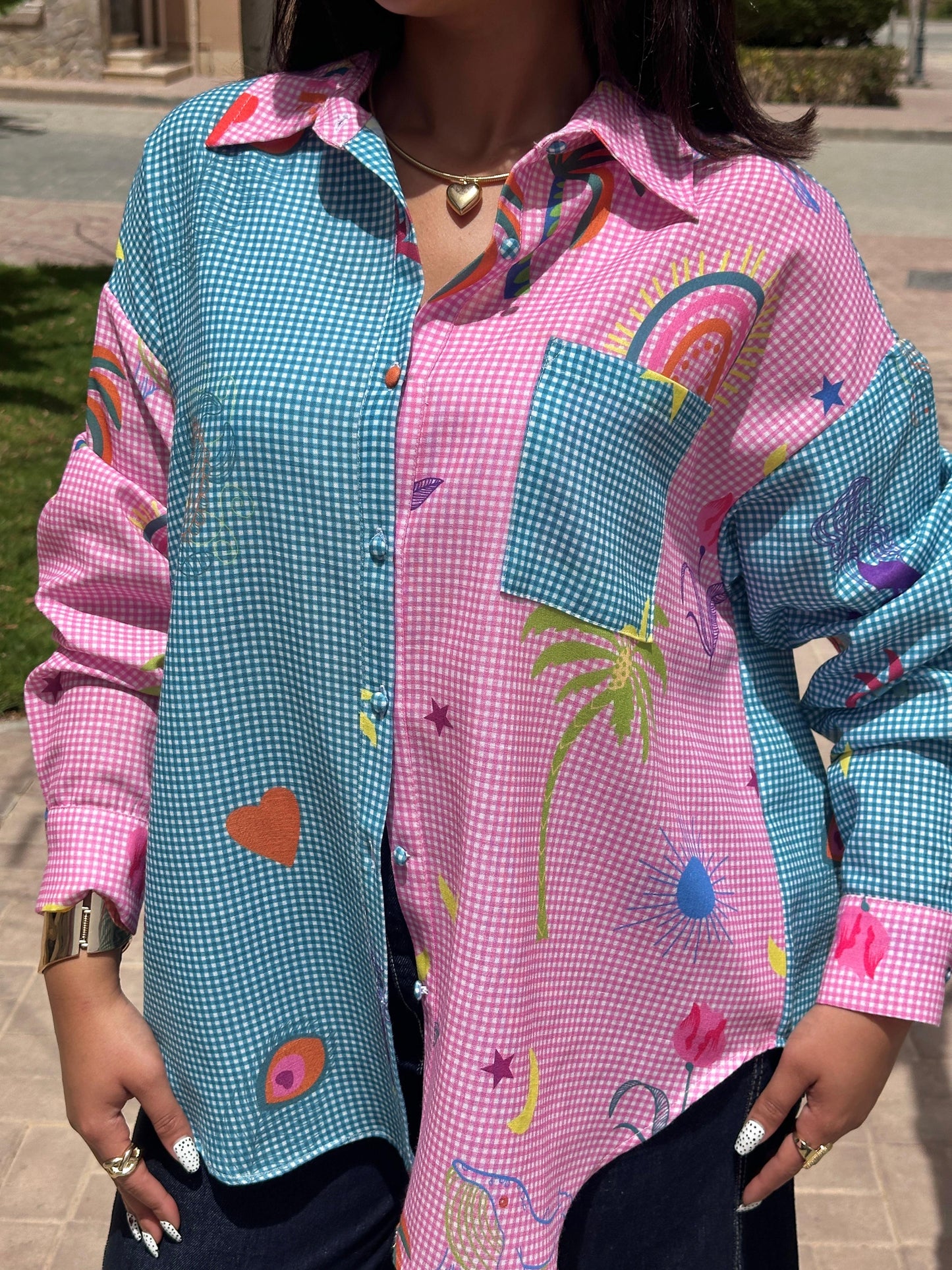 rainbow shirt