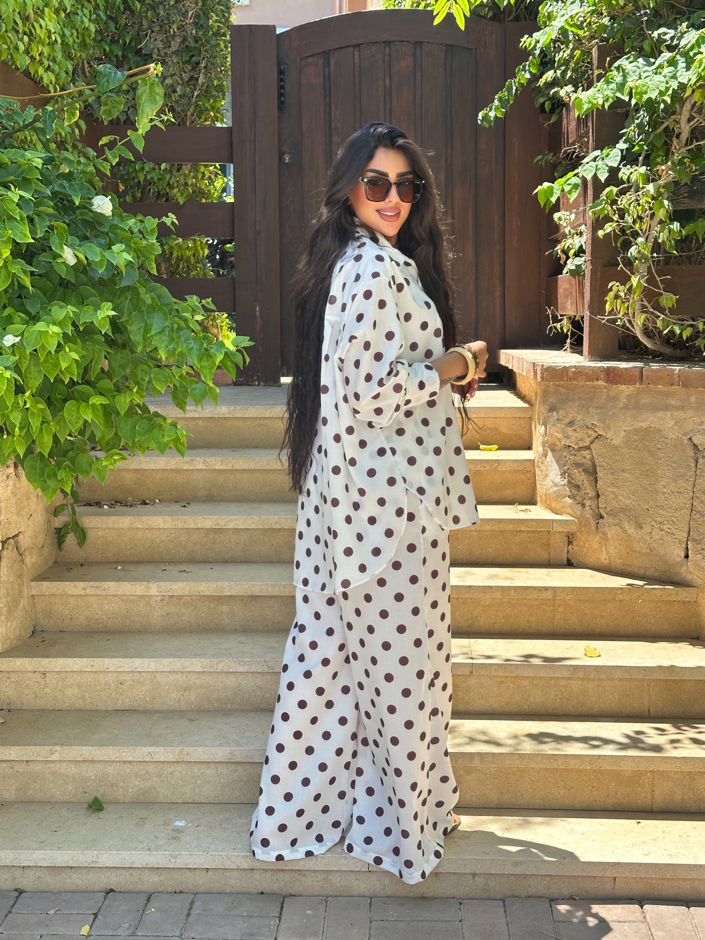 Polka dot set