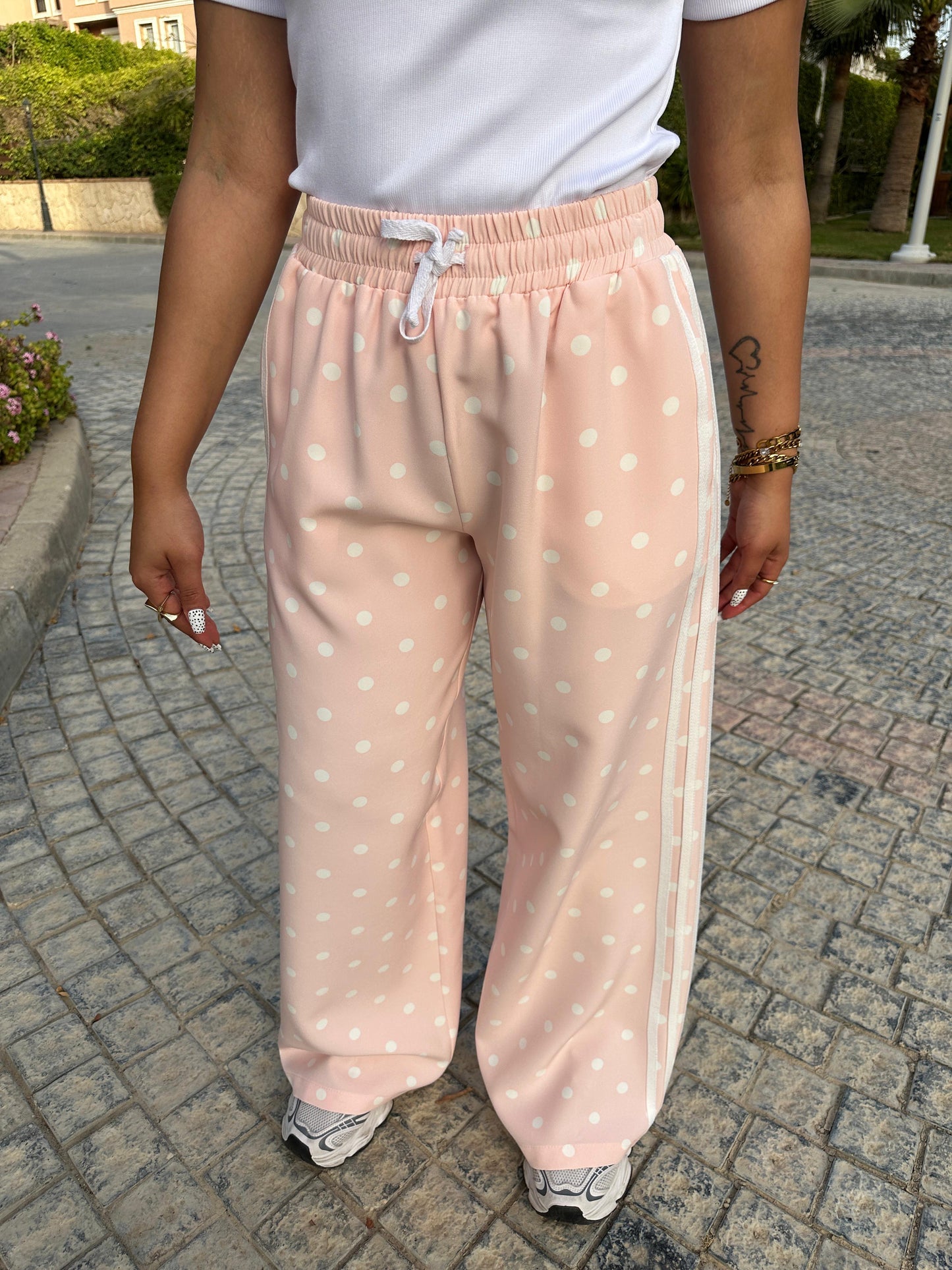 polka dot pants